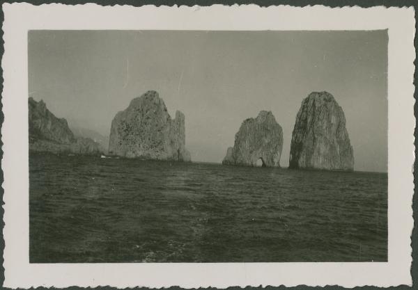 Capri - Mare - Faraglioni - Veduta dal mare