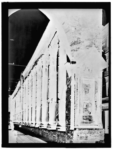 Milano - corso di Porta Ticinese - colonne di San Lorenzo