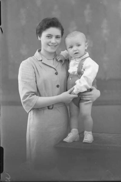 Ritratto di coppia - madre e figlio.