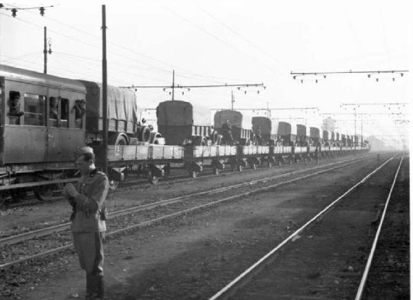 Stazione ferroviaria di Milano. Inizio del viaggio verso l'Africa