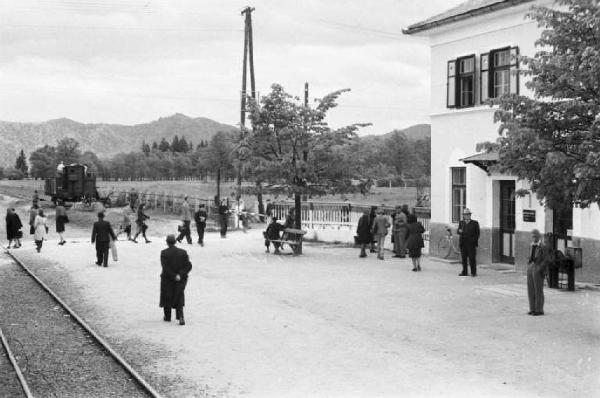 Viaggio in Jugoslavia. Lubiana: la stazione ferroviaria