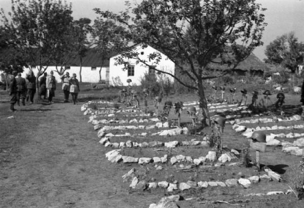 Campagna di Russia. Vil'shanka (Olshanka) - cimitero di guerra