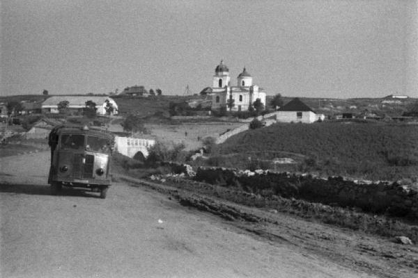 Campagna di Russia. di Vil'shanka (Olshanka) - autocarro militare italiano