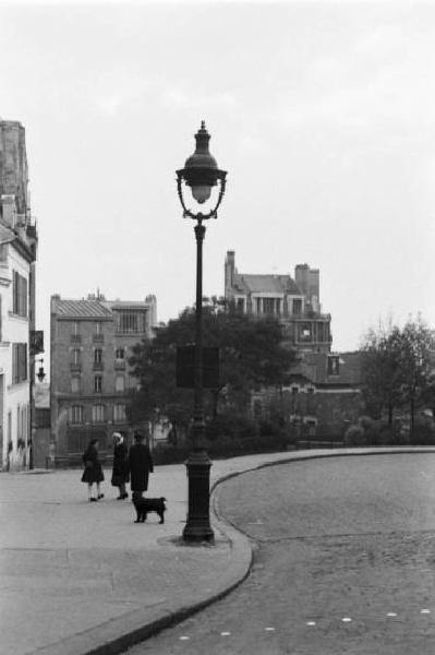 Parigi. Scorcio di Montmartre