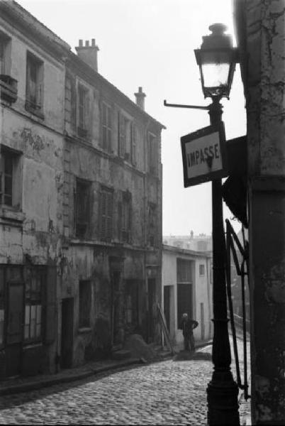 Parigi. Scorcio di Montmartre