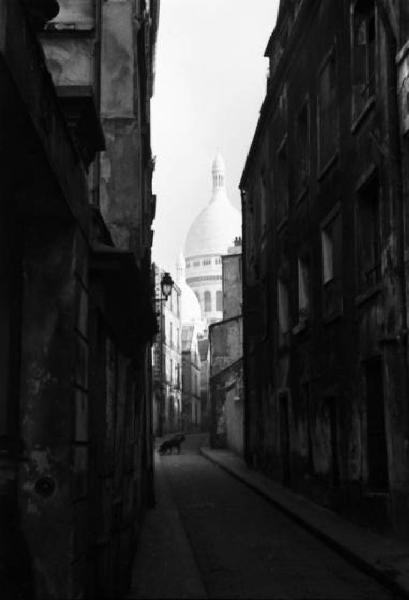 Parigi. Scorcio di Montmartre