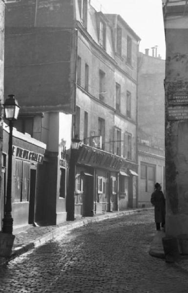 Parigi. Scorcio di Montmartre