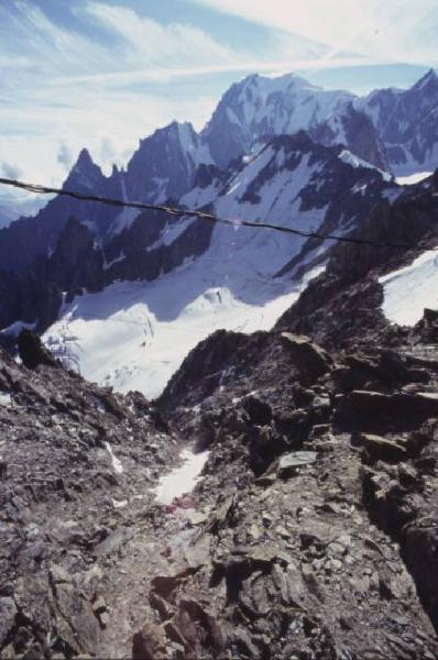 Monte Bianco - il ghiacciaio del Toula