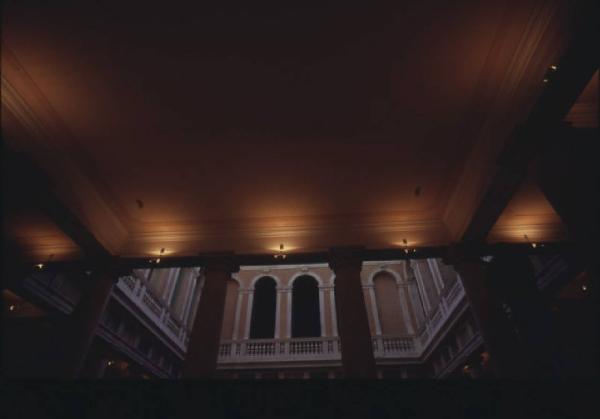 Palazzo Grassi. Interno durante la mostra dei Fenici