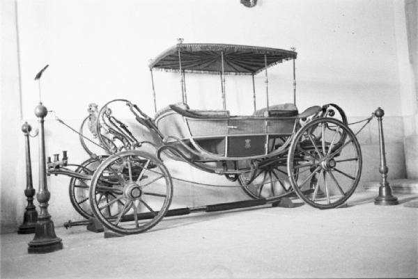 Lisbona. Palazzo di Belèm - Museo Nacional dos coches (Museo delle carrozze). Carrozza