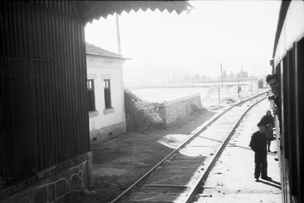 Viaggio da Porto a Palenca - i binari della ferrovia