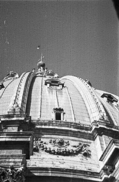Roma. Basilica di San Pietro in Vaticano - estradosso della cupola