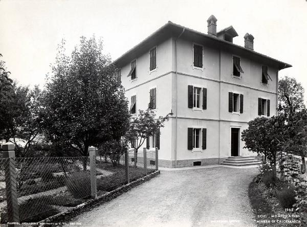 Calceranica - Miniera di pirite - Edificio con uffici