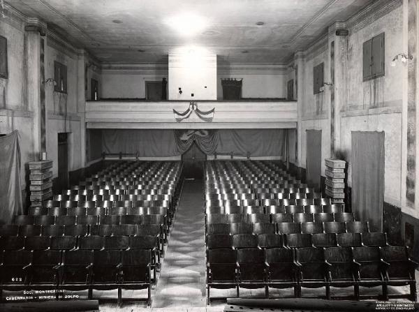 Cabernardi - Miniera di zolfo - Teatro - Interno