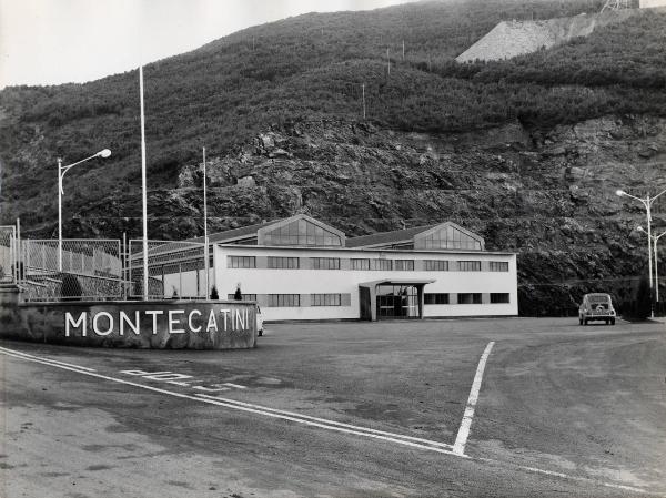 Gavorrano - Miniera di pirite - Piazzale antistante il pozzo Impero