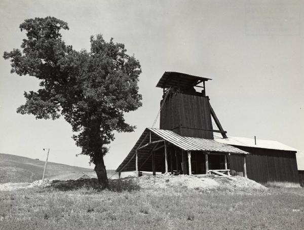 Formignano - Miniera di zolfo - Pozzo di Monte Giusto