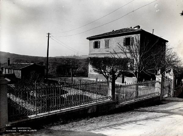 Perticara - Miniera di zolfo - Edificio