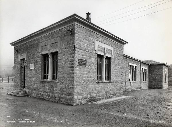 Perticara - Miniera di zolfo - Edificio del Dopolavoro