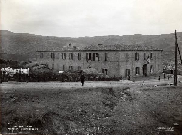 Perticara - Miniera di zolfo - Casa degli operai