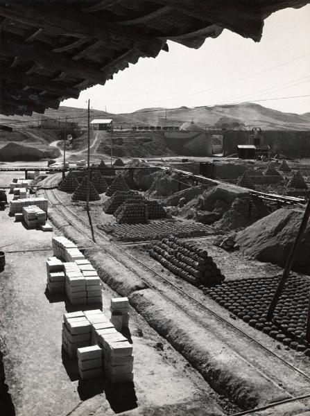 Grottacalda - Miniera di zolfo - Deposito del minerale