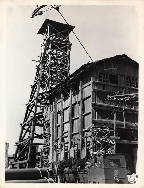 Ribolla - Miniera di lignite - Pozzo Raffo - Silos