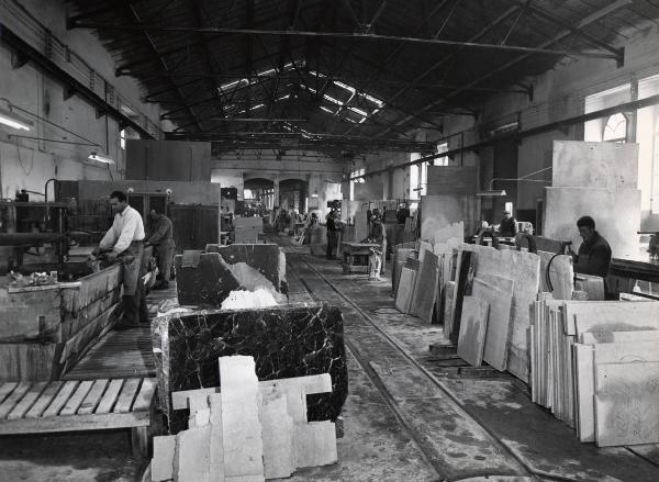 Viareggio - Laboratorio marmi - Interno