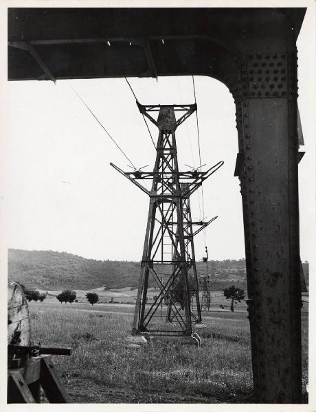 Niccioleta - Miniera di pirite - Teleferica