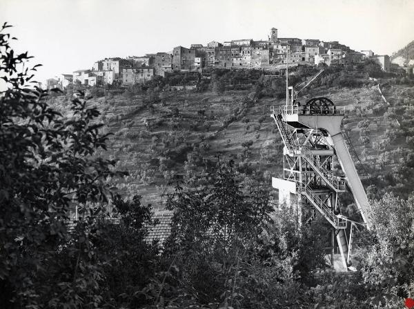 Gavorrano - Miniera di pirite - Pozzo Roma