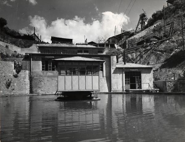 Gavorrano - Miniera di pirite - Impianto di flottazione - Decantatore Dorr