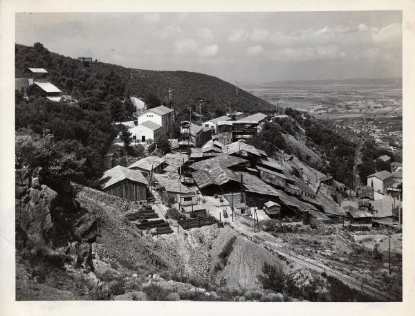 Gavorrano - Miniera di pirite - Impianti di trattamento