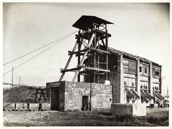 Ribolla - Miniera di lignite - Pozzo di estrazione 3