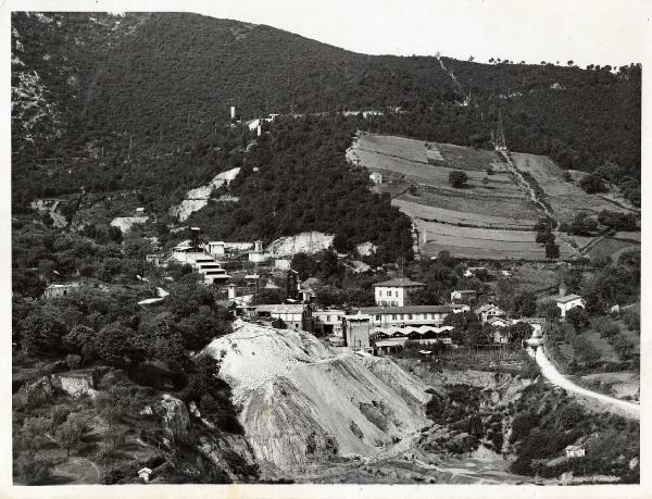 Gavorrano - Miniera di pirite - Impianti di trattamento