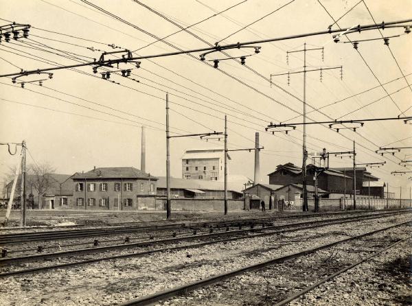 Pozzolo Formigaro - Stabilimento perfosfato - Stazione ferroviaria