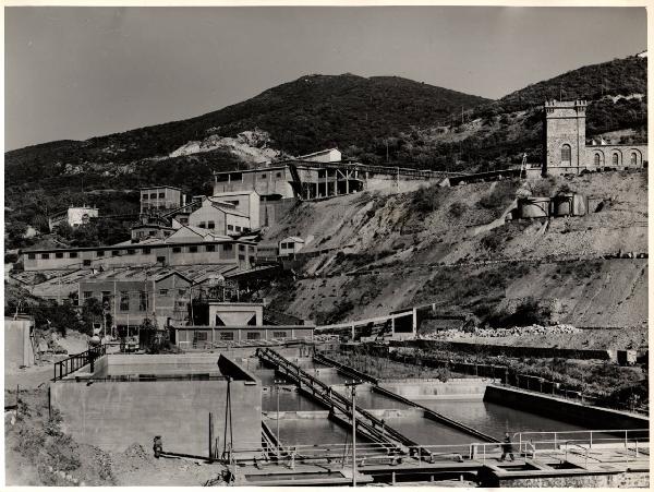 Montevecchio - Miniera di blenda e galena - Impianti di ponente - Pozzo Sanna