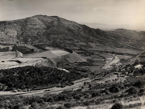 Montevecchio - Miniera di blenda e galena - Discarica sterili di flottazione