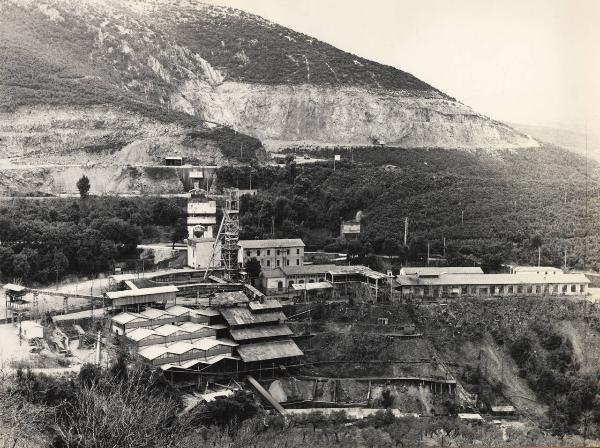 Gavorrano - Miniera di pirite - Impianti di trattamento - Pozzo Roma