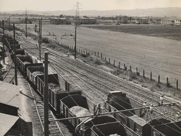 Scarlino Scalo - Stazione della teleferica - Binario di raccordo