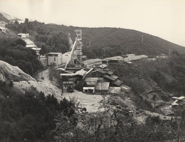 Gavorrano - Miniera di pirite - Pozzo Roma - Impianto di laveria