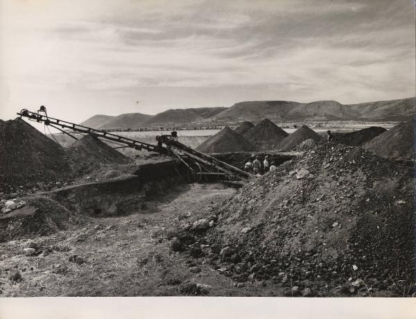 San Giovanni Rotondo - Miniera di bauxite - Impianto di estrazione - Deposito