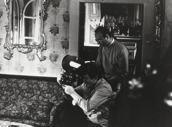 Settore cinematografico - Ermanno Olmi sul set