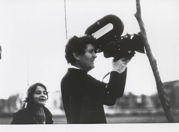 Settore cinematografico - Ermanno Olmi sul set