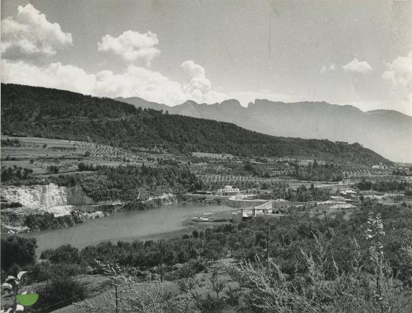 Taio - Diga Santa Giustina-Taio - Lago artificiale di Santa Giustina