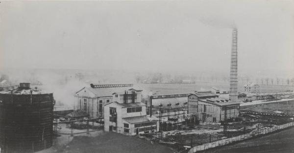 Polonia - Laziska - Società Ammonium - Veduta della fabbrica di Wyry