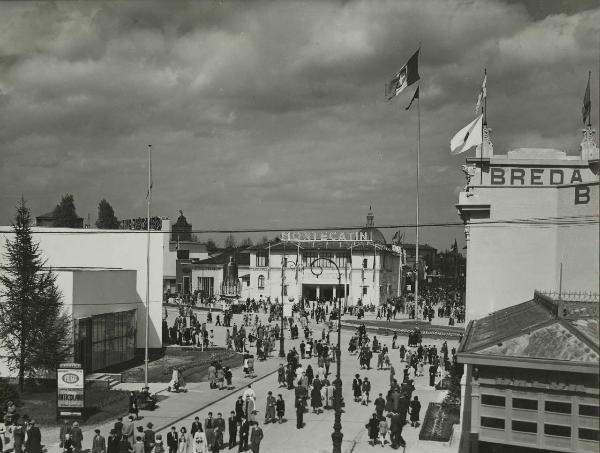 Milano - Fiera campionaria del 1942 - Padiglione Montecatini