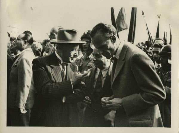 Milano - Fiera campionaria del 1946 - Visita autorità - Mario Abbiate