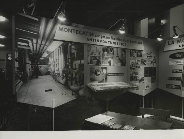 Roma - Mostra antinfortunistica - Stand Montecatini