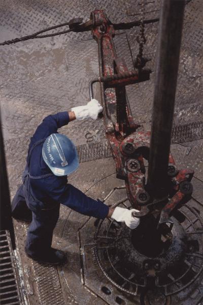 Ragusa - Canale di Sicilia - Campo Vega - Piattaforma petrolifera fissa off-shore Vega-A - Tecnico - Asta di perforazione