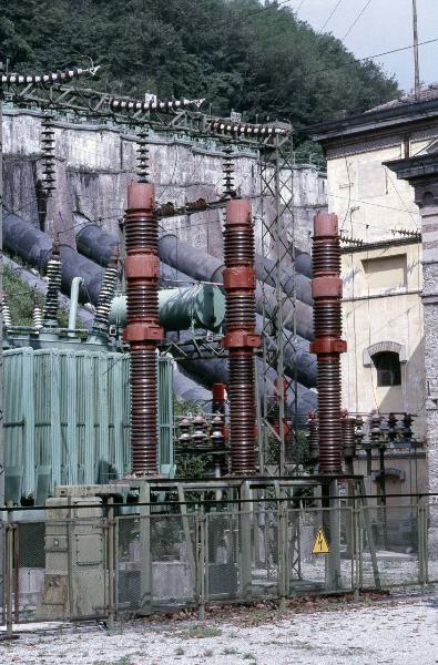 Cornate d'Adda - Centrale idroelettrica Bertini - Sottostazione elettrica
