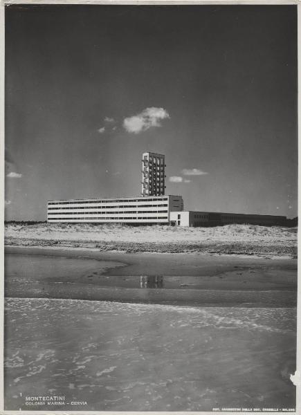 Cervia - Colonia marina Montecatini - Spiaggia