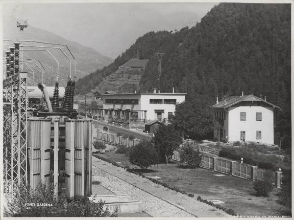 Ponte Gardena - Centrale idroelettrica - Trasformatore - Case personale